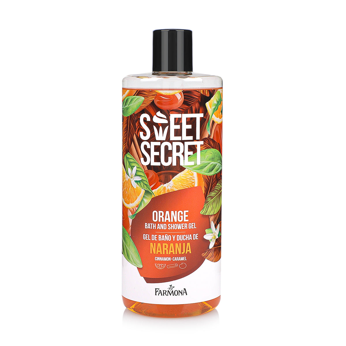 SWEET SECRET Orange bath & shower gel 500ml