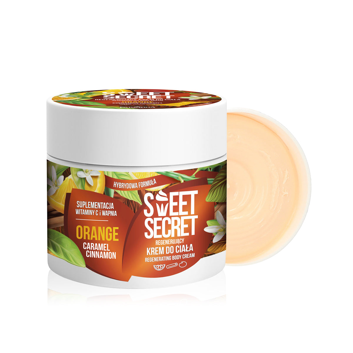 SWEET SECRET Orange regenerating body cream 200ml